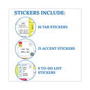 Carson-Dellosa Education Teacher Planner, Weekly/Monthly, Two-Page Spread (Seven Classes), 11 x 8.5, Multicolor Cover, 2022-2023