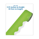 Carson-Dellosa Education Rolled Scalloped Borders, 2.25" x 65 ft, Lime