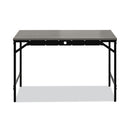 Safco Simple Work Desk, 45.5" x 23.5" x 29.5", Gray