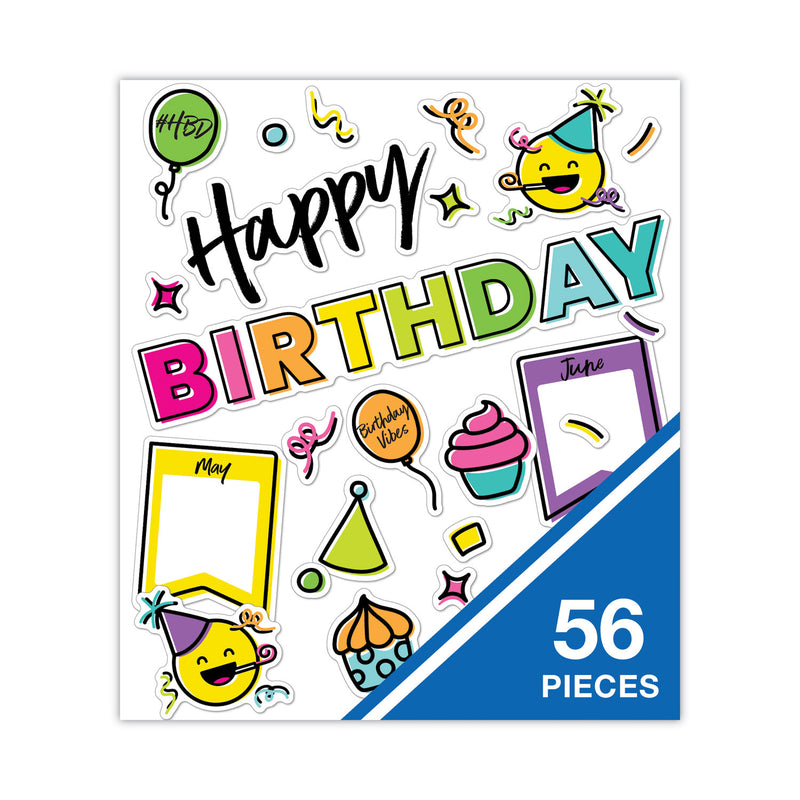 Carson-Dellosa Education Kind Vibes Mini Bulletin Board Set, Birthday, 56 Pieces
