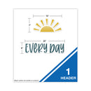 Carson-Dellosa Education Motivational Bulletin Board Set, Everyday Is an Adventure, 42 Pieces