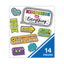 Carson-Dellosa Education Kind Vibes Mini Bulletin Board Set, Motivation/Inspiration, 14 Pieces