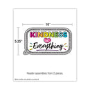 Carson-Dellosa Education Kind Vibes Mini Bulletin Board Set, Motivation/Inspiration, 14 Pieces