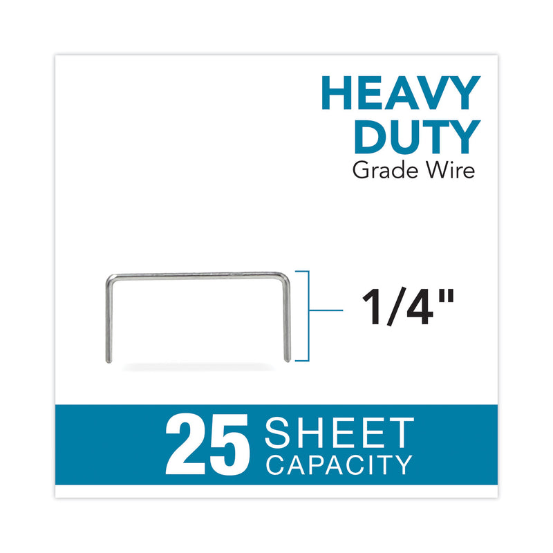 Rapid Staple Cartridge, 0.25" Leg, 0.5" Crown, Steel, 210/Cartridge, 5 Cartridges/Pack, 1,050/Pack