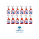 Boardwalk Natural All Purpose Cleaner, Unscented, 32 oz Spray Bottle, 12/Carton