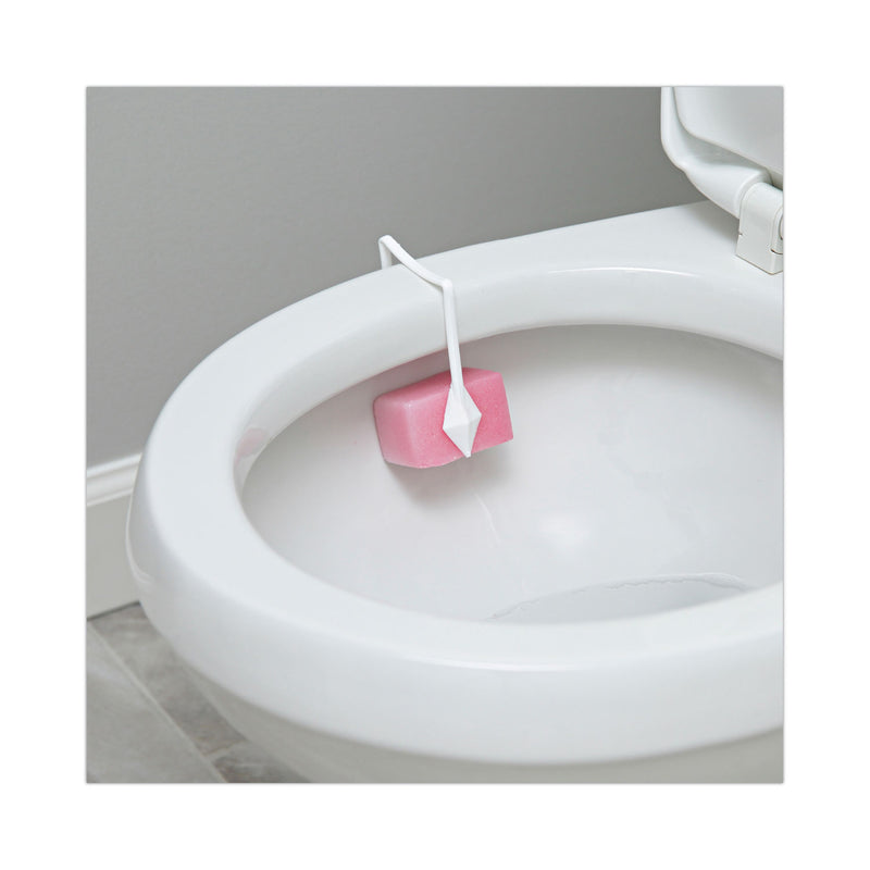 Boardwalk Toilet Bowl Para Deodorizer Block, Cherry Scent, 4 oz, Pink, 144/Carton
