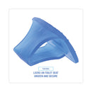 Boardwalk Bowl Clip, Cotton Blossom Scent, Blue, 12/Box, 6 Boxes/Carton