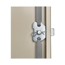 Alera Assembled 78" High Heavy-Duty Welded Storage Cabinet, Four Adjustable Shelves, 36w x 24d, Putty