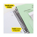 Five Star Advance Wirebound Notebook, 3 Subject, Medium/College Rule, Randomly Assorted Covers, 11 x 8.5, 150 Sheets