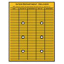 Quality Park Brown Kraft String/Button Interoffice Envelope,