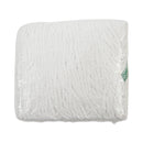 Boardwalk Loop End Rayon Mop Head, Rayon, Medium, 14 oz, White, Dozen