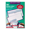 Quality Park Reveal-N-Seal Security-Tint Envelope, Address Window,