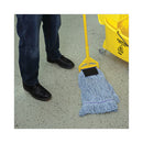 Boardwalk Mop Head, Loop-End, Cotton With Scrub Pad, Large, 12/Carton