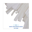 Boardwalk Nonwoven Cut End Edge Mop, Rayon/Polyester,