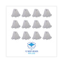 Boardwalk Nonwoven Cut End Edge Mop, Rayon/Polyester,