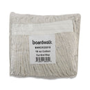 Boardwalk Banded Mop Head, Cotton, Cut-End, White, 16 oz, 12/Carton