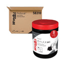 WypAll Power Clean ProScrub Pre-Saturated Wipes, 12 x 9.5, Citrus Scent, Green/White, 50/Canister, 8 Canisters/Carton