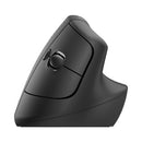Logitech Lift Vertical Ergonomic Mouse, 2.4 GHz Frequency/32 ft Wireless Range, Right Hand Use, Graphite