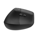 Logitech Lift Vertical Ergonomic Mouse, 2.4 GHz Frequency/32 ft Wireless Range, Left Hand Use, Graphite