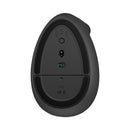Logitech Lift Vertical Ergonomic Mouse, 2.4 GHz Frequency/32 ft Wireless Range, Right Hand Use, Graphite