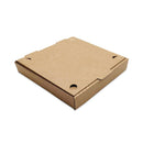 BluTable Pizza Boxes, 10 x 10 x 1.75, Kraft, Paper, 50/Pack