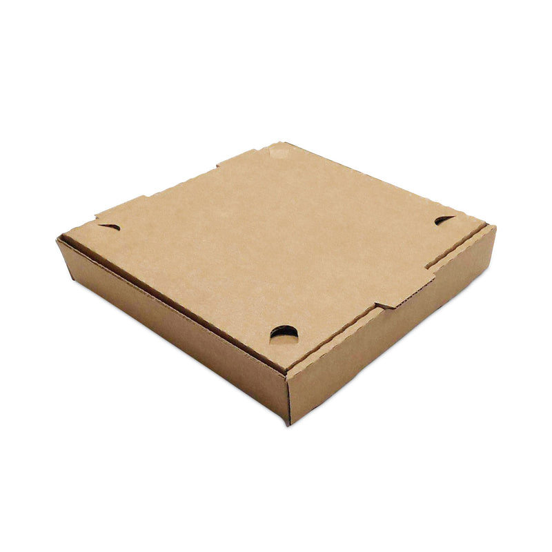 BluTable Pizza Boxes, 12 x 12 x 1.75, Kraft, Paper, 50/Pack