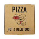 BluTable Pizza Boxes, 14 x 14 x 1.75, Kraft, Paper, 50/Pack
