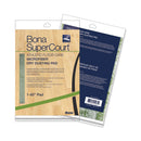 Bona SuperCourt Athletic Floor Care Microfiber Dusting Pad, 60", Green
