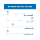 Hammermill Copy Plus Print Paper, 92 Bright, 20 lb Bond Weight, 8.5 x 11, White, 500 Sheets/Ream, 10 Reams/Carton, 40 Cartons/Pallet