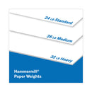 Hammermill Premium Color Copy Print Paper, 100 Bright, 28 lb Bond Weight, 8.5 x 14, Photo White, 500/Ream