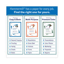 Hammermill Copy Plus Print Paper, 92 Bright, 3-Hole, 20 lb Bond Weight, 8.5 x 11, White, 500 Sheets/Ream, 10 Reams/Carton