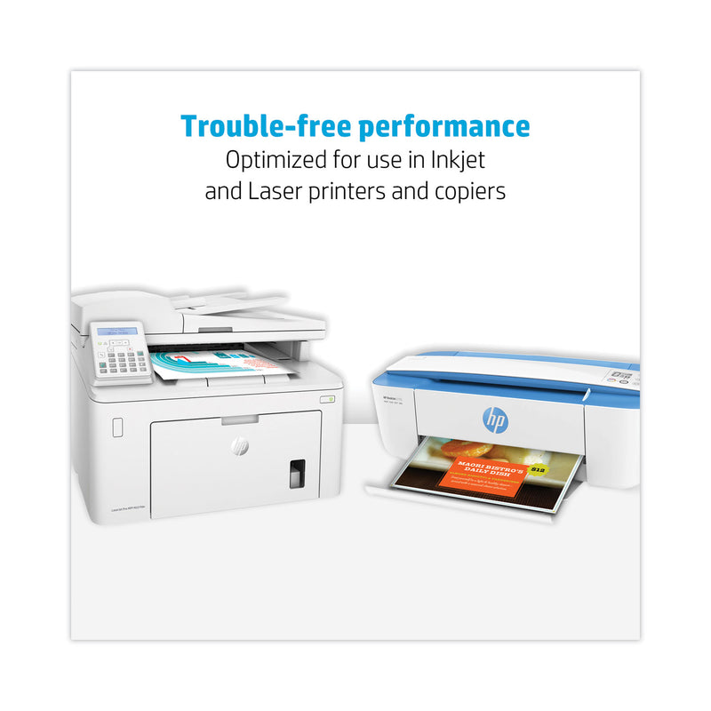 HP Premium Choice LaserJet Paper, 100 Bright, 32 lb Bond Weight, 8.5 x 11, Ultra White, 500/Ream