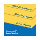 Hammermill Colors Print Paper, 20 lb Bond Weight, 8.5 x 11, Goldenrod, 500 Sheets/Ream, 10 Reams/Carton