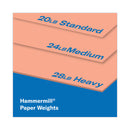Hammermill Colors Print Paper, 20 lb Bond Weight, 8.5 x 11, Salmon, 500/Ream