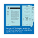 Hammermill Colors Print Paper, 20 lb Bond Weight, 8.5 x 11, Blue, 500 Sheets/Ream, 10 Reams/Carton