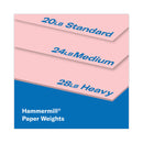 Hammermill Colors Print Paper, 20 lb Bond Weight, 8.5 x 11, Pink, 500 Sheets/Ream, 10 Reams/Carton