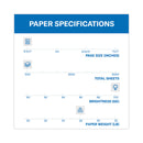 Hammermill Premium Color Copy Print Paper, 100 Bright, 28 lb Bond Weight, 8.5 x 11, Photo White, 500/Ream