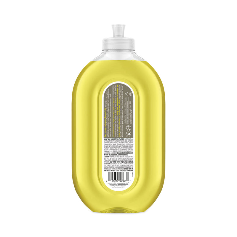 Method Squirt + Mop Hard Floor Cleaner, 25 oz Spray Bottle, Lemon Ginger, 6/Carton