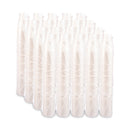 Dart Foam Drink Cups, 32 oz, Tapered Bottom, White, 25/Bag, 20 Bags/Carton