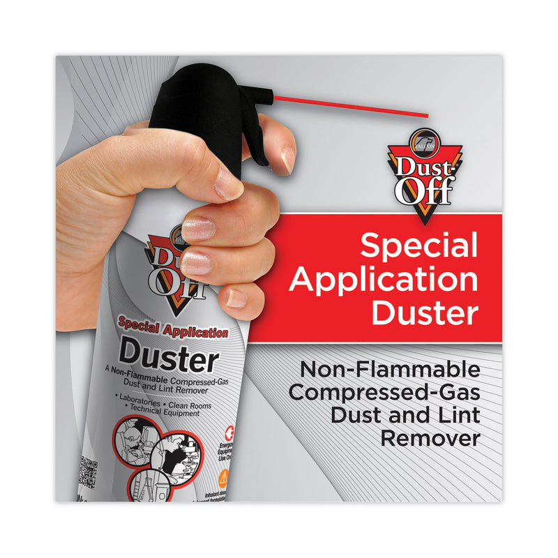 Dust-Off Special Application Duster, 10 oz Can, 2/Pack