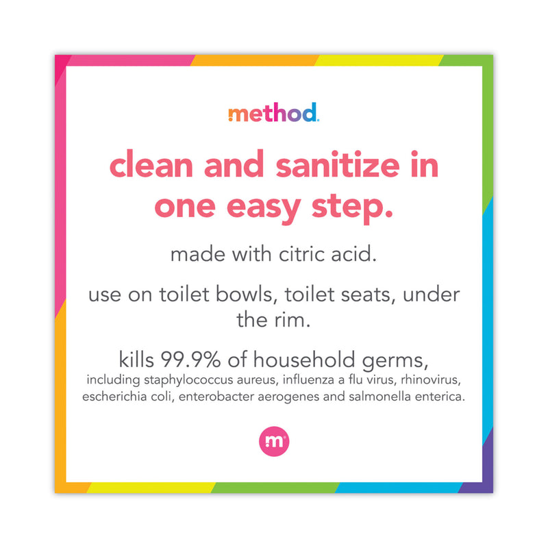 Method Antibacterial Toilet Cleaner, Spearmint, 24 oz Bottle