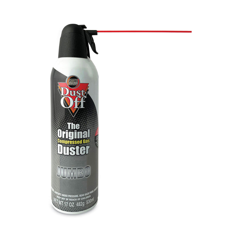 Dust-Off Disposable Compressed Air Duster, 17 oz Can, 2/Pack