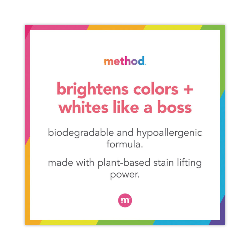 Method 4X Concentrated Laundry Detergent, Beach Sage, 53.5 oz Bottle