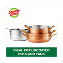 Scotch-Brite Metal Scrubbing Pads, 2.25 x 2.75, Silver, 3/Pack, 8 Packs/Carton