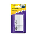 Post-it Lined Tabs, 1/5-Cut, White, 2" Wide, 50/Pack