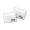 Post-it Lined Tabs, 1/5-Cut, White, 2" Wide, 50/Pack