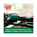 Scotch-Brite Heavy-Duty Scouring Pad, 3.8 x 6, Green, 5/Carton