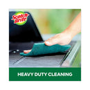 Scotch-Brite Heavy-Duty Scouring Pad, 3.8 x 6, Green, 5/Carton