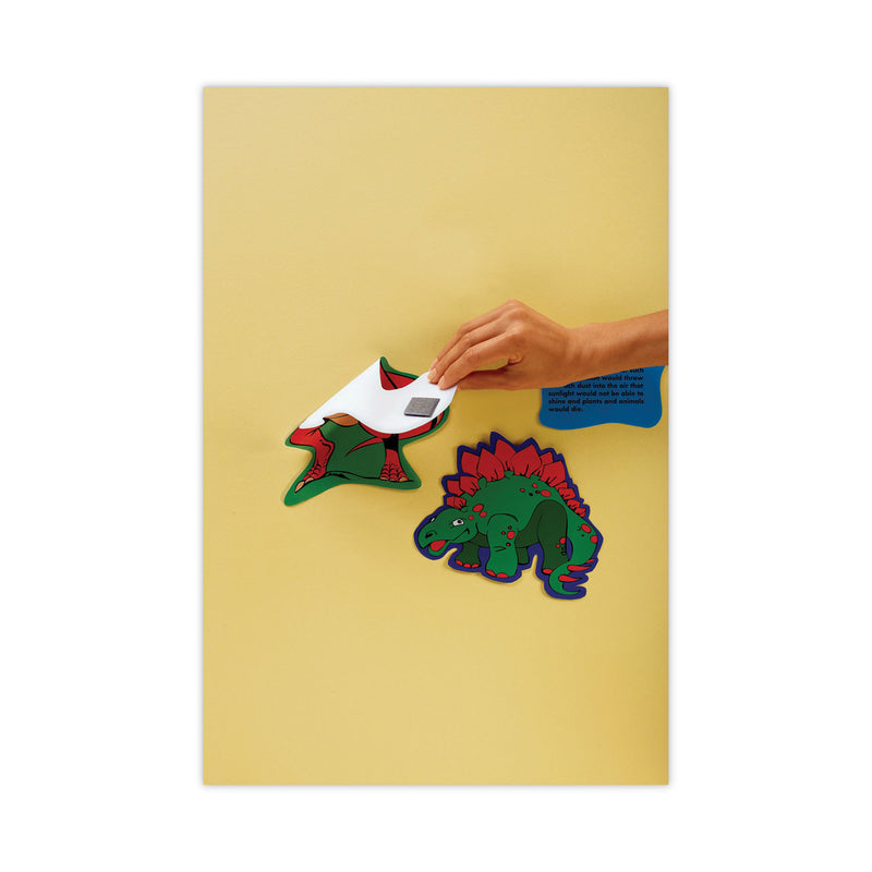 Scotch Precut Removable Mounting Tabs, Removable, Holds Up to 0.25 lb, 6 Tabs, Double-Sided, 0.5 x 0.75, Black, 480/Pack