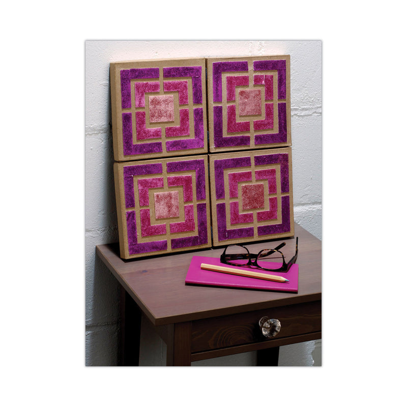 Scotch Precut Removable Mounting Tabs, Removable, Holds Up to 0.25 lb, 6 Tabs, Double-Sided, 0.5 x 0.75, Black, 480/Pack